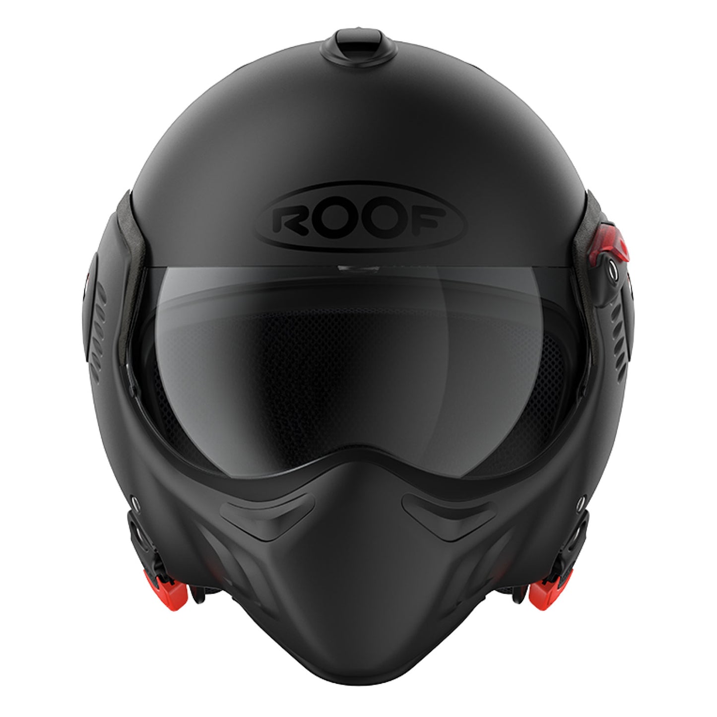 Roof RO5 Boxer Alpha Mat Black Flip Front Helmet