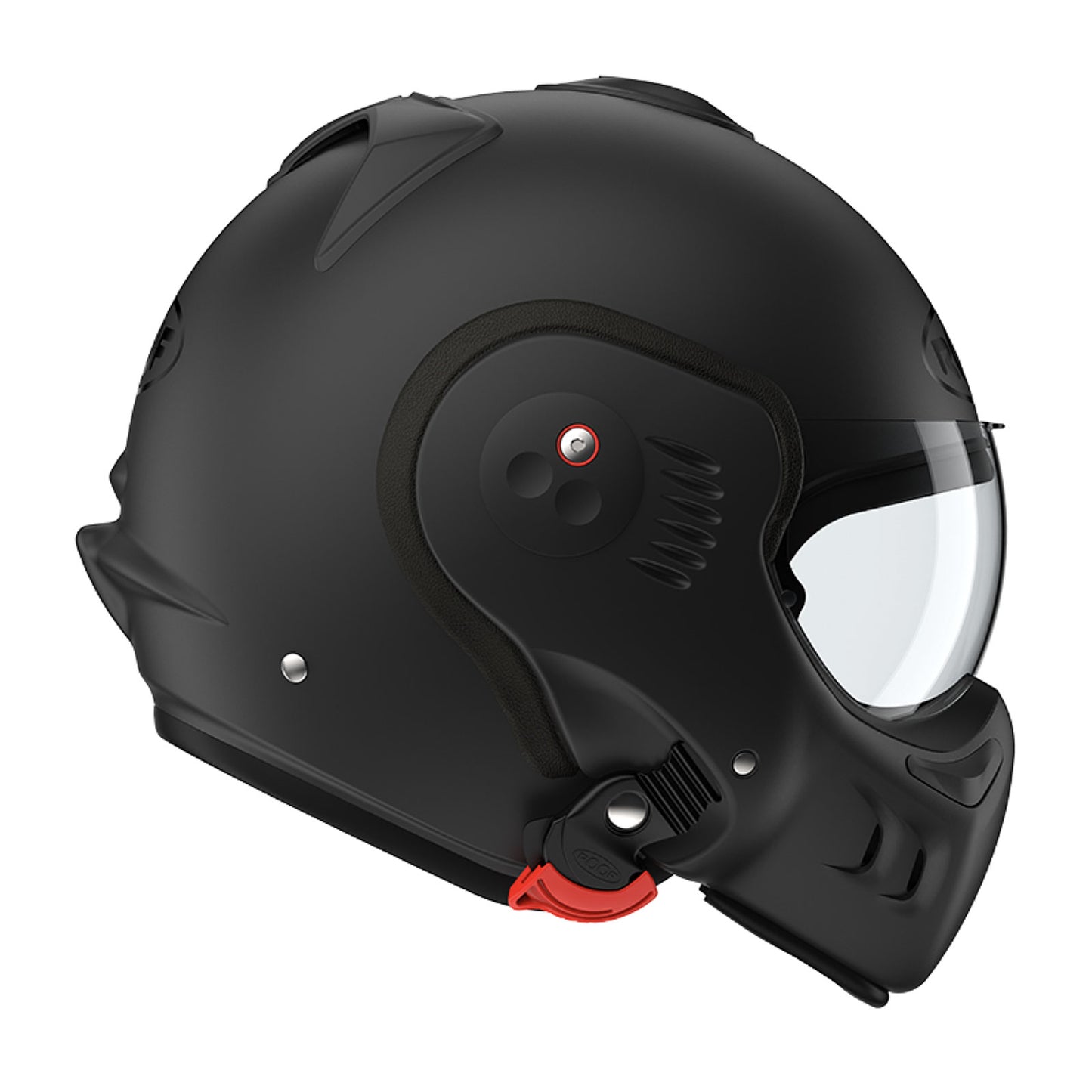 Roof RO5 Boxer Alpha Mat Black Flip Front Helmet