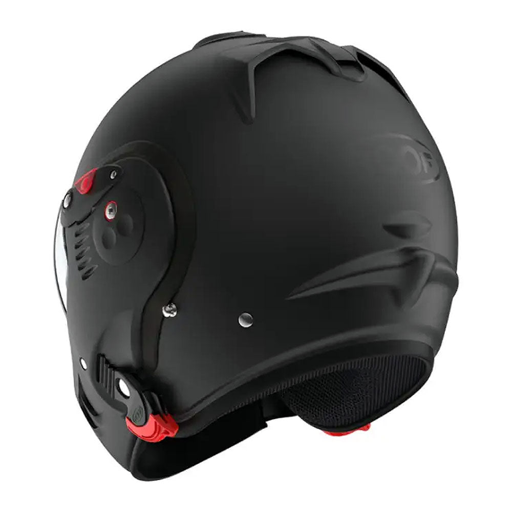 Roof RO5 Boxer Alpha Mat Black Flip Front Helmet