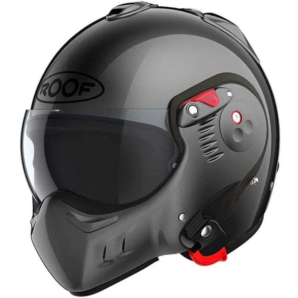 Roof RO5 Boxer Alpha Metal Flip Front Helmet