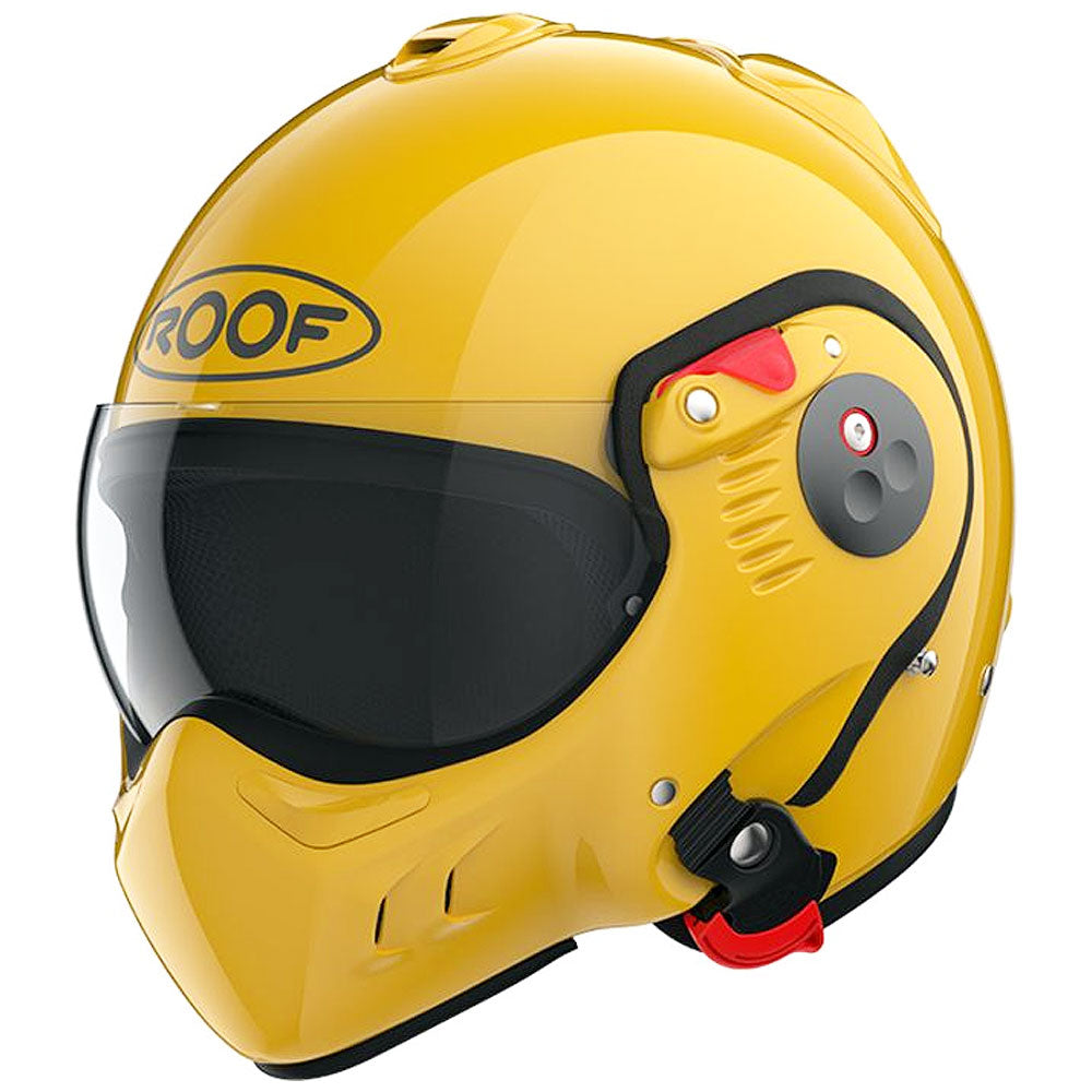 Roof RO5 Boxer Alpha Yellow Flip Front Helmet