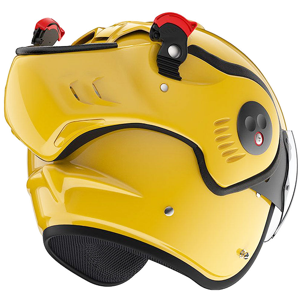 Roof RO5 Boxer Alpha Yellow Flip Front Helmet