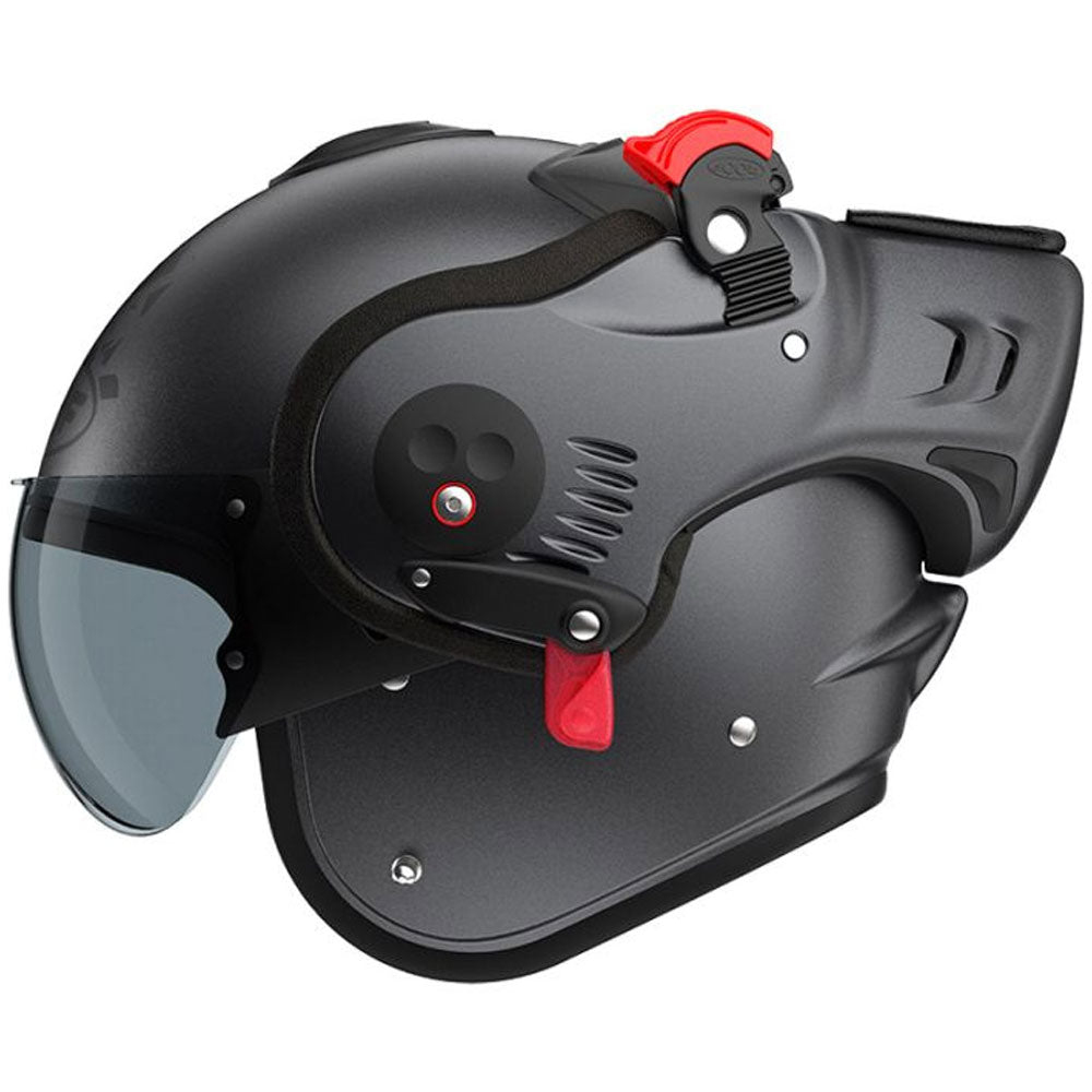 Roof RO5 Boxer Alpha Blackstar Mat Graphic Flip Front Helmet