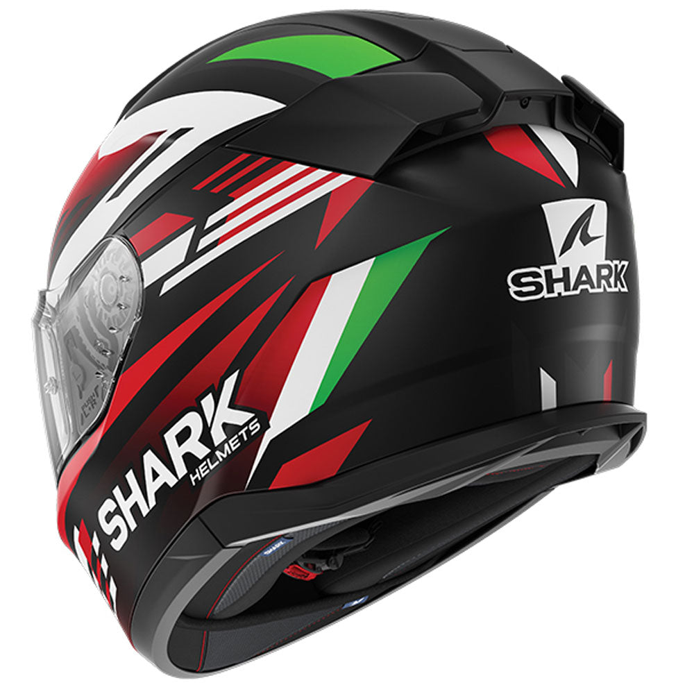 Shark D-Skwal 3 Firstlap Mat KRG Full Face Helmet