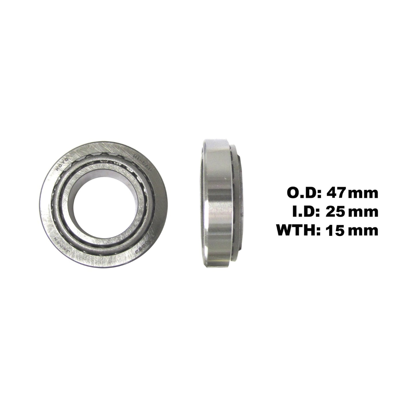 Taper Bearing 25x47x15mm 324705 Japan
