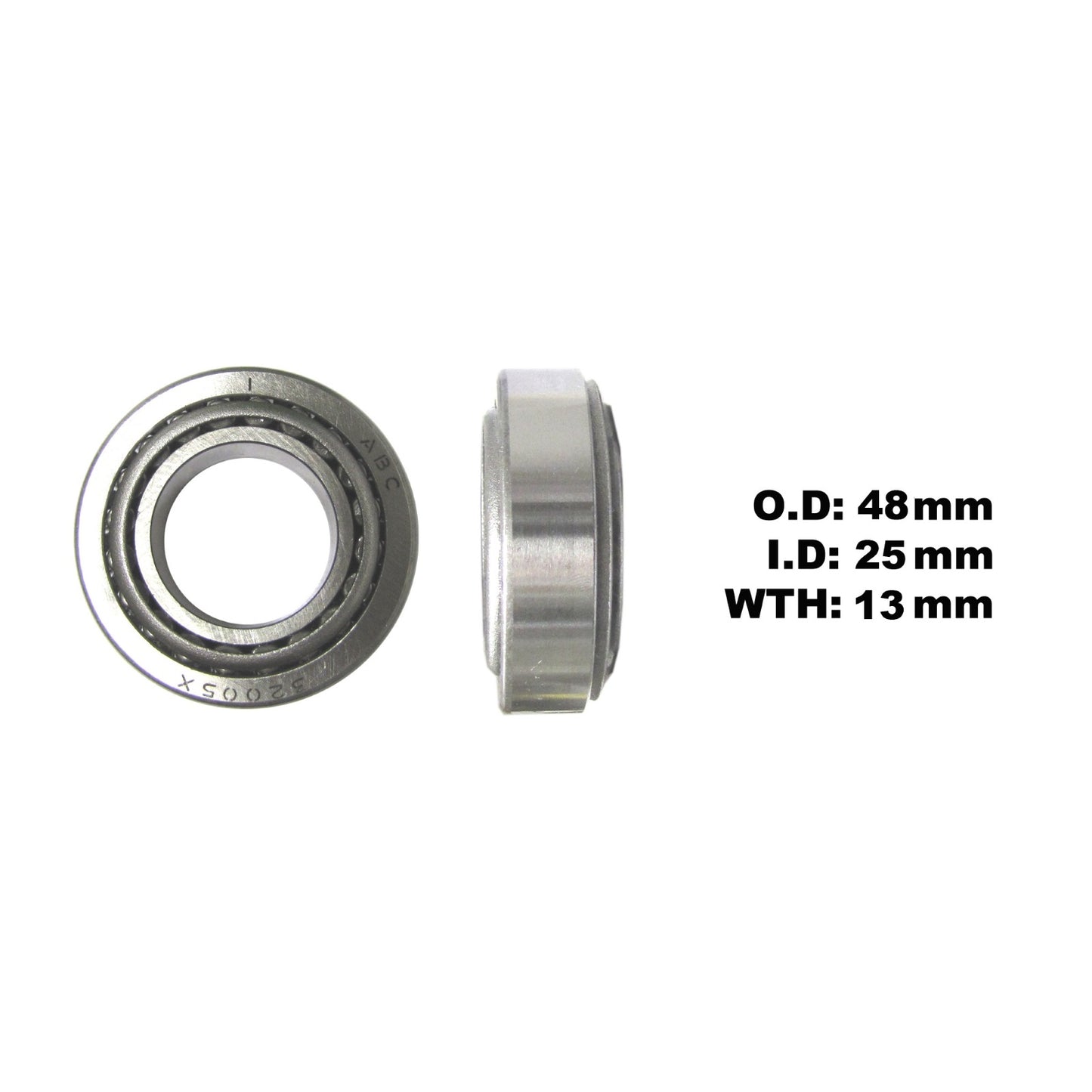 Taper Bearing 25x48x13mm 324800