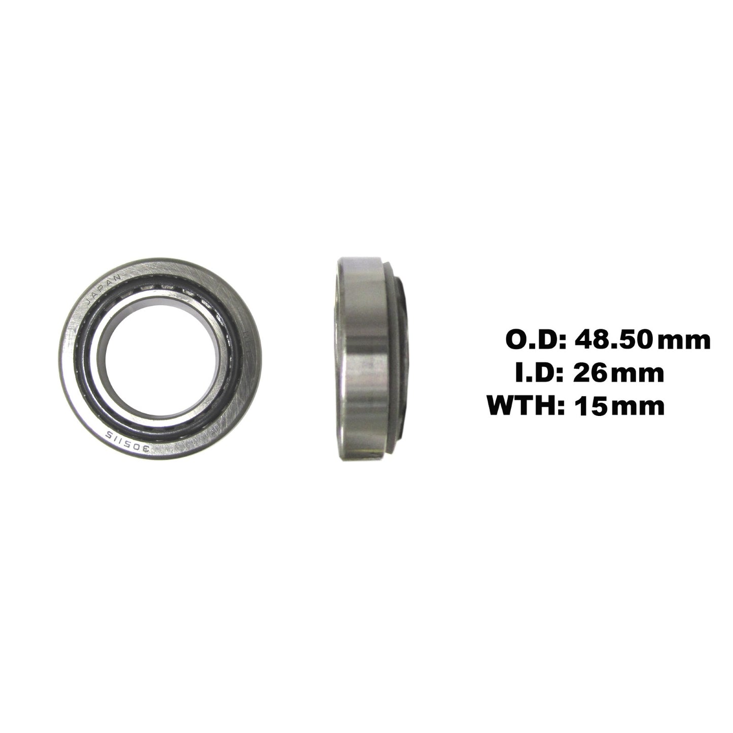 Taper Bearing 26x48.5x17mm 324803
