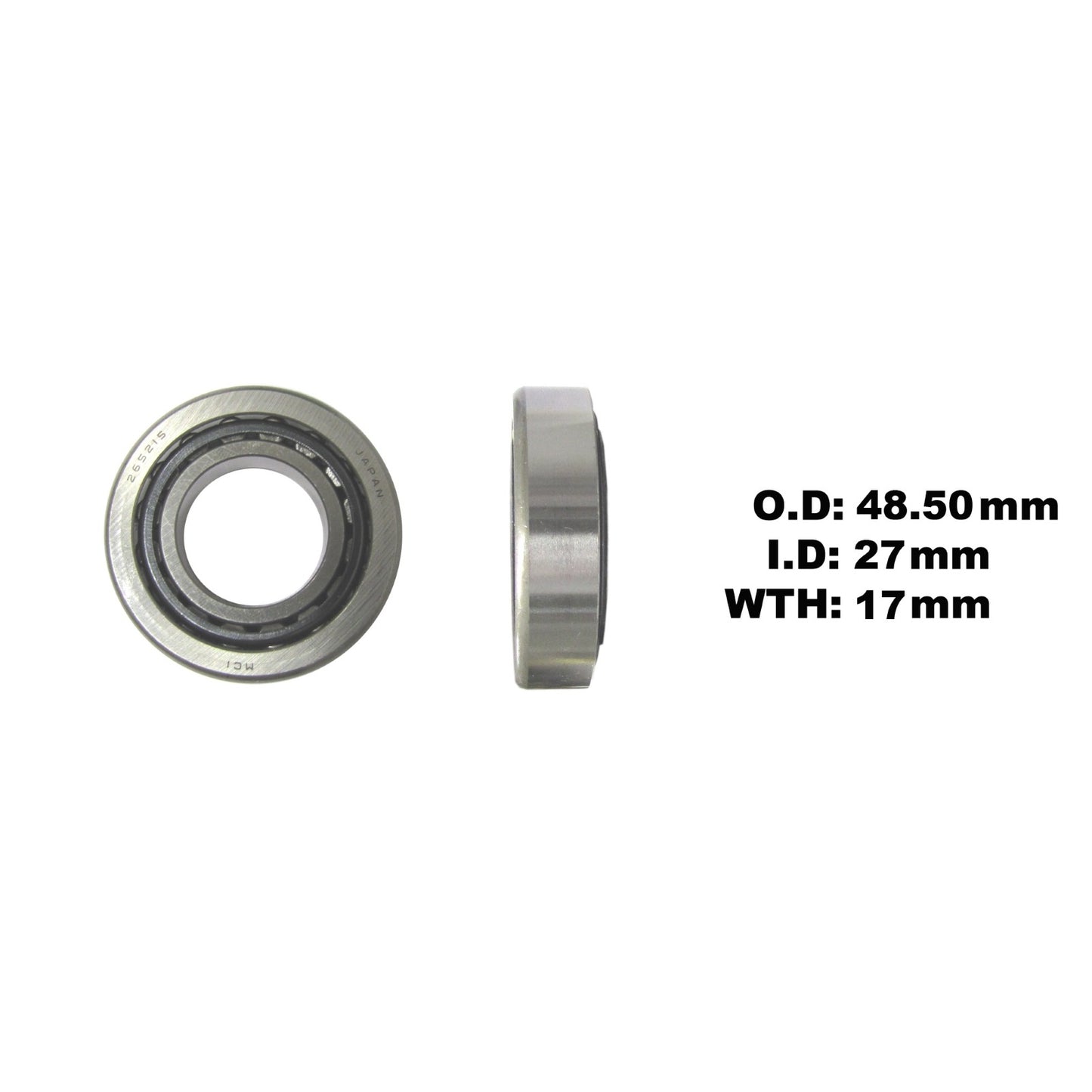 Taper Bearing 27x48.5x17mm 324806