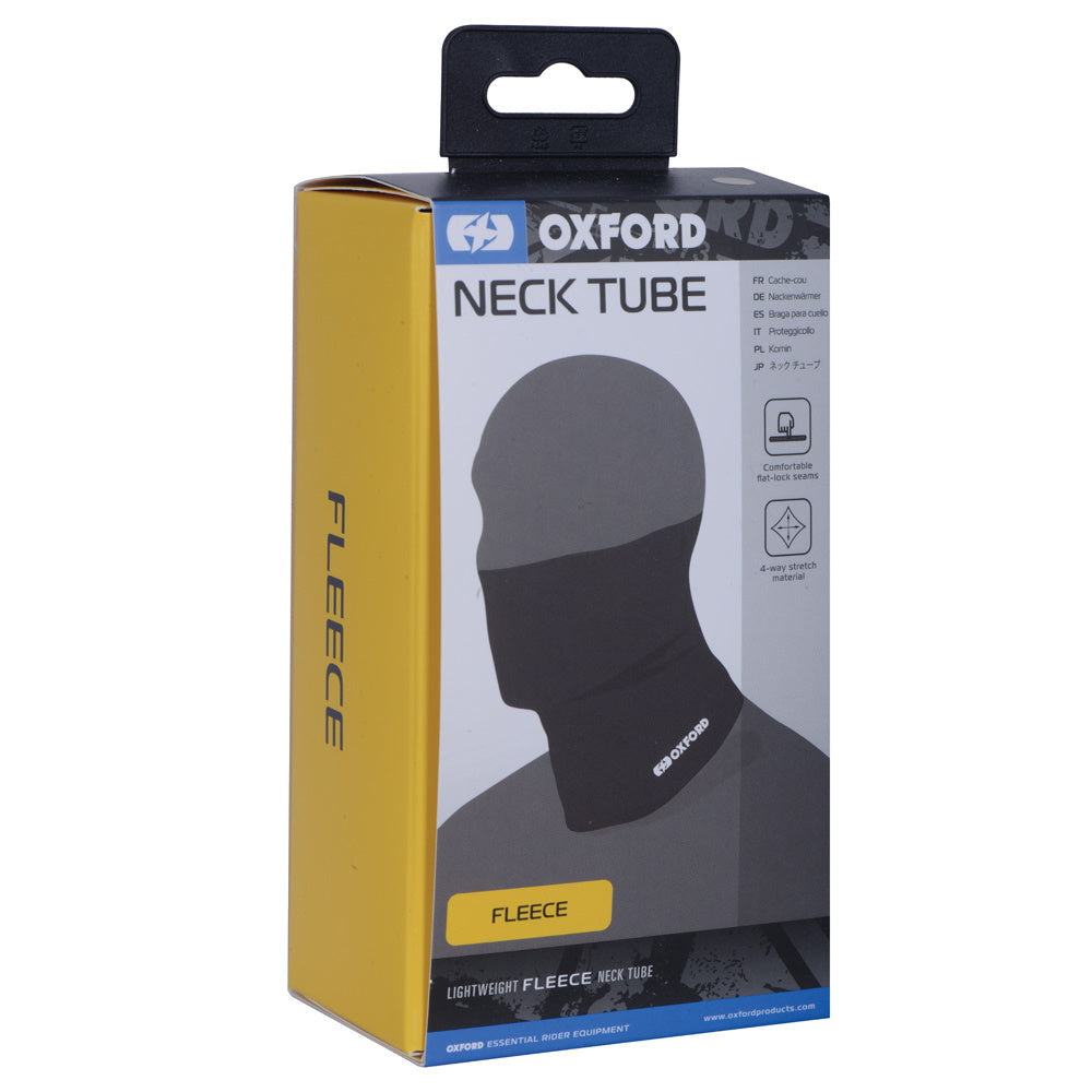 Oxford Fleece Neck Tube Black