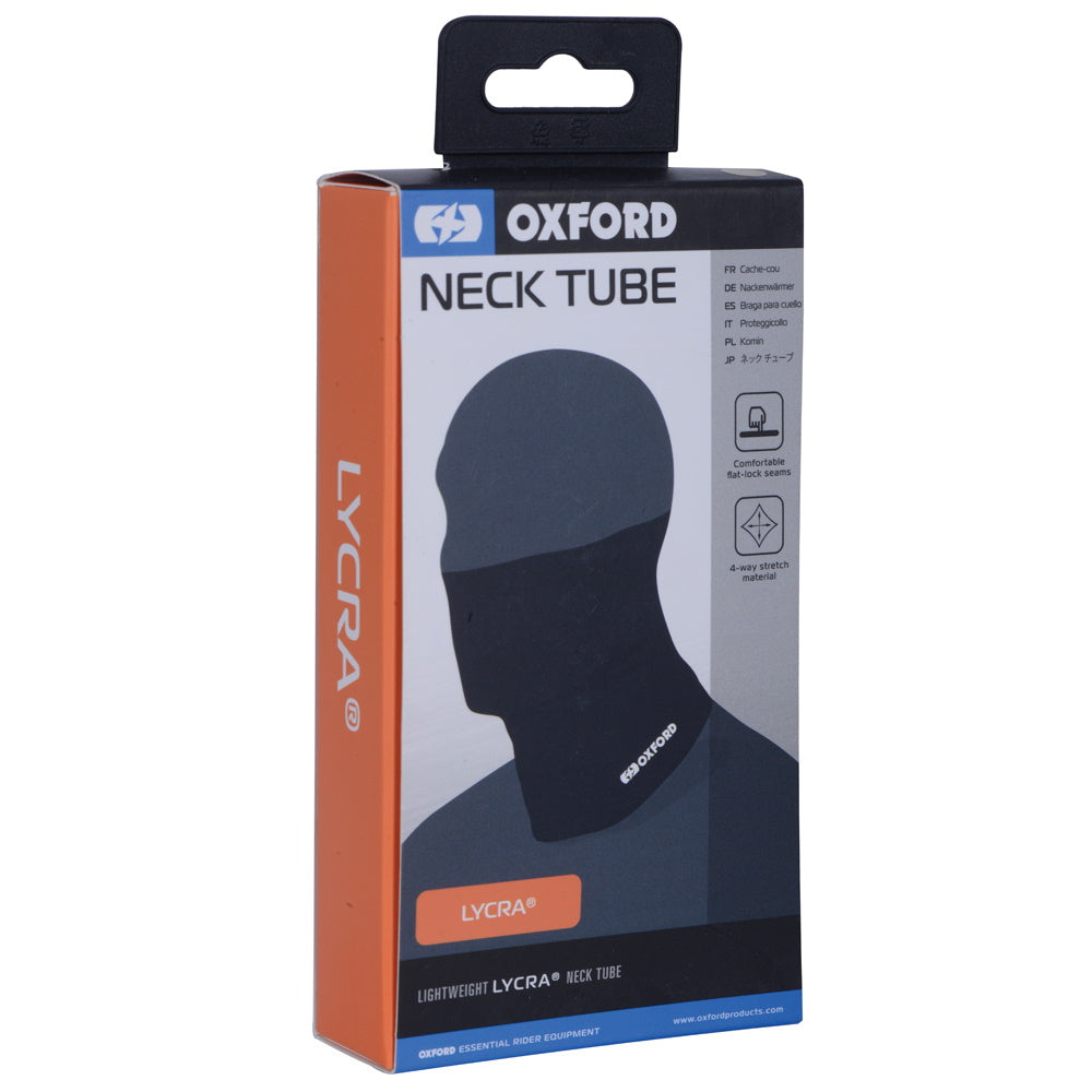 Oxford Lycra Neck Tube Black