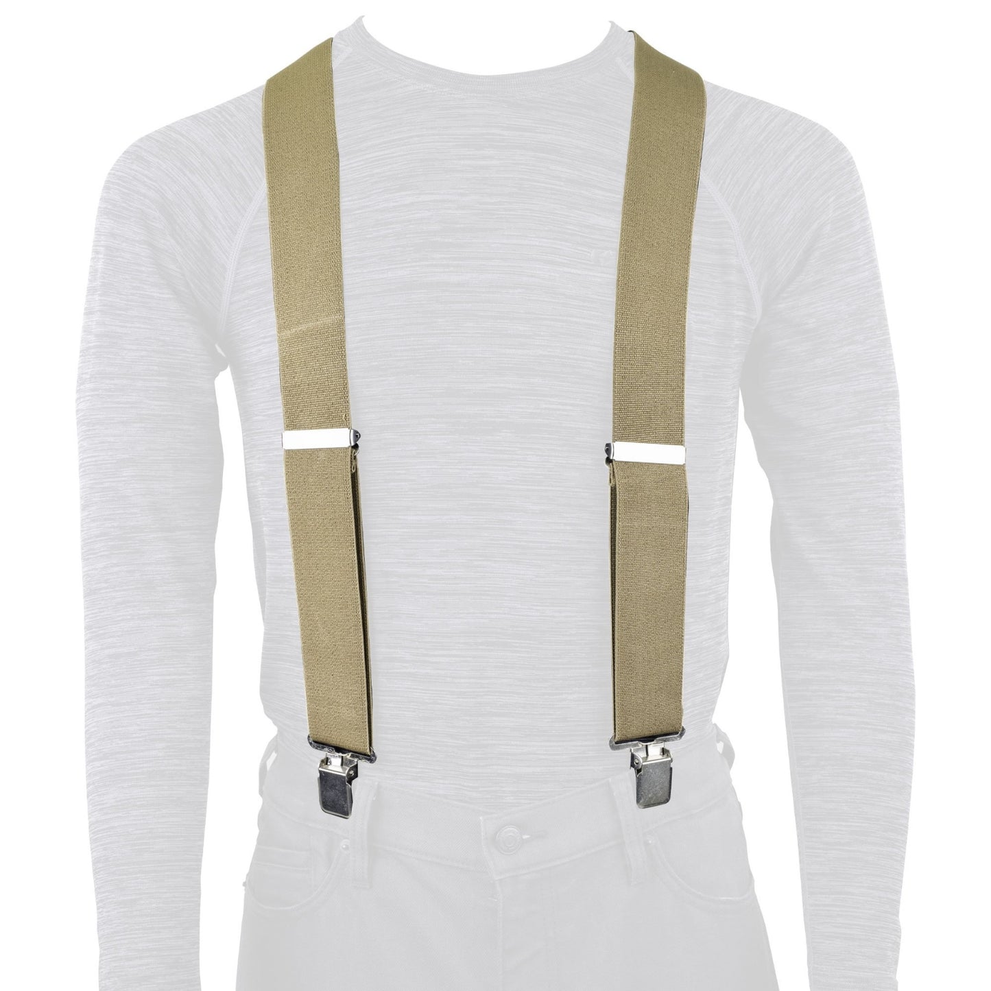 Oxford Riggers Braces Khaki