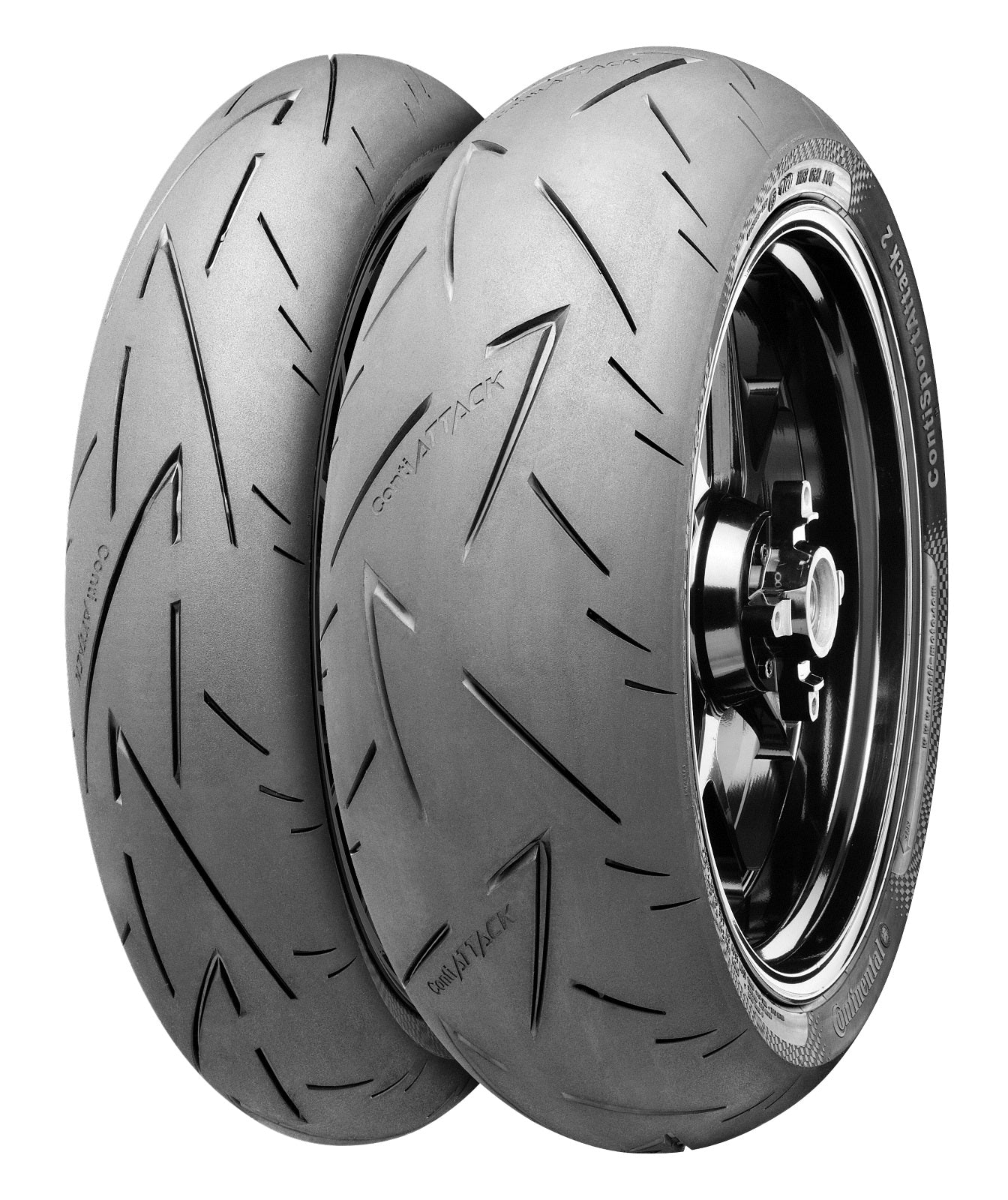 120/70ZR17 58W TL Conti Sport Attack 2 Front Tyre