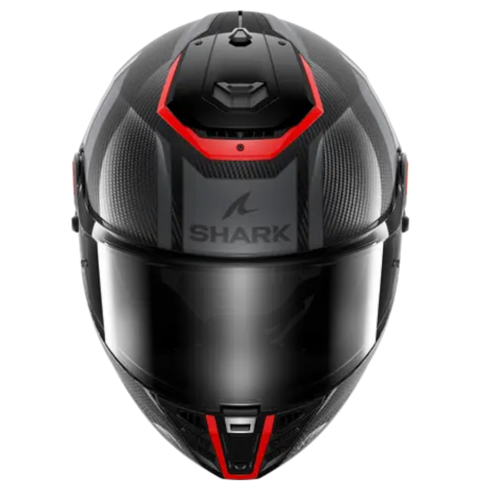 Shark Spartan RS Carbon Shawn DOS Red Grey Full Face Helmet