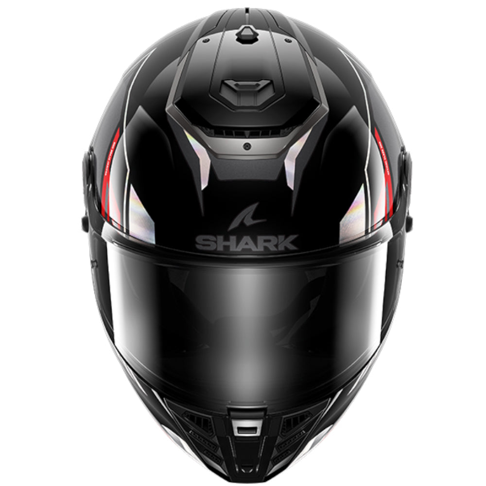 Shark Spartan RS Byrhon KIR Black Silver Red Full Face Helmet