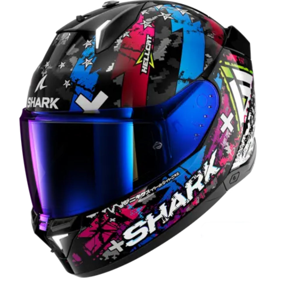 Shark Skwal I3 Hellcat KUB Full Face Crash Helmet