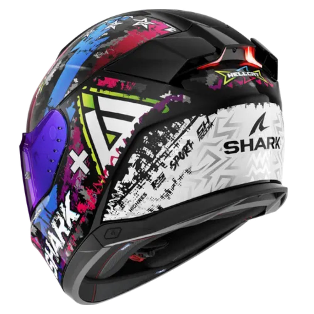 Shark Skwal I3 Hellcat KUB Full Face Crash Helmet
