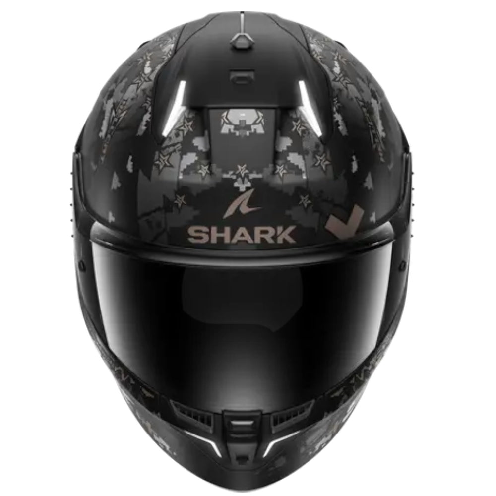 Shark Skwal I3 Hellcat Matt Black Grey Full Face crash Helmet