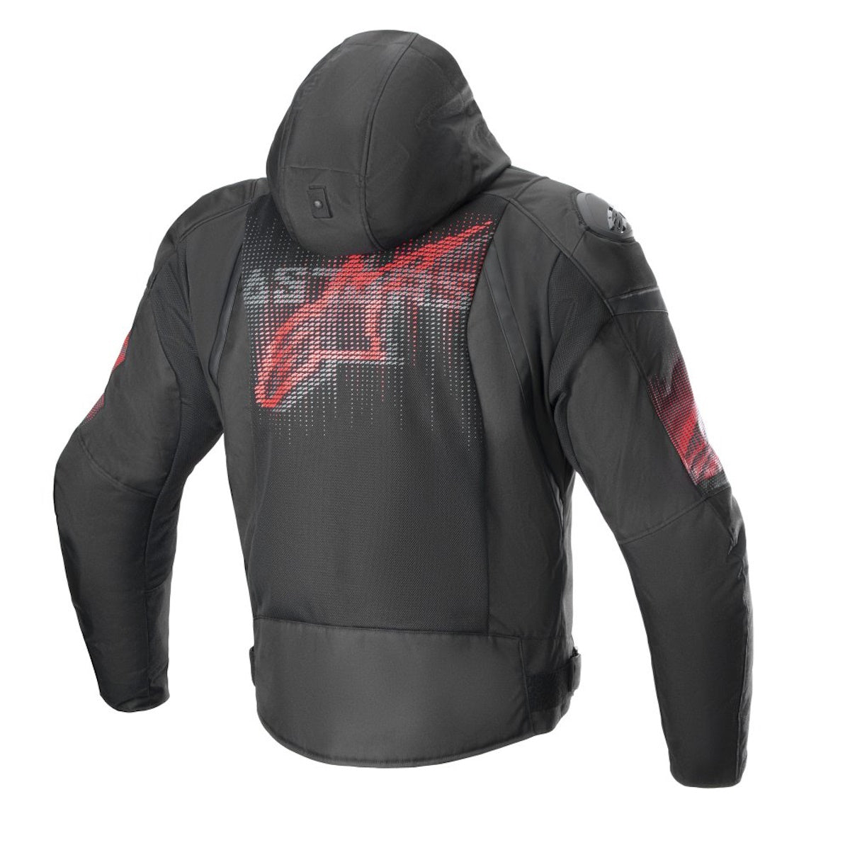 Alpinestars Zaca Air Venom Waterproof Jacket Black Bright Red