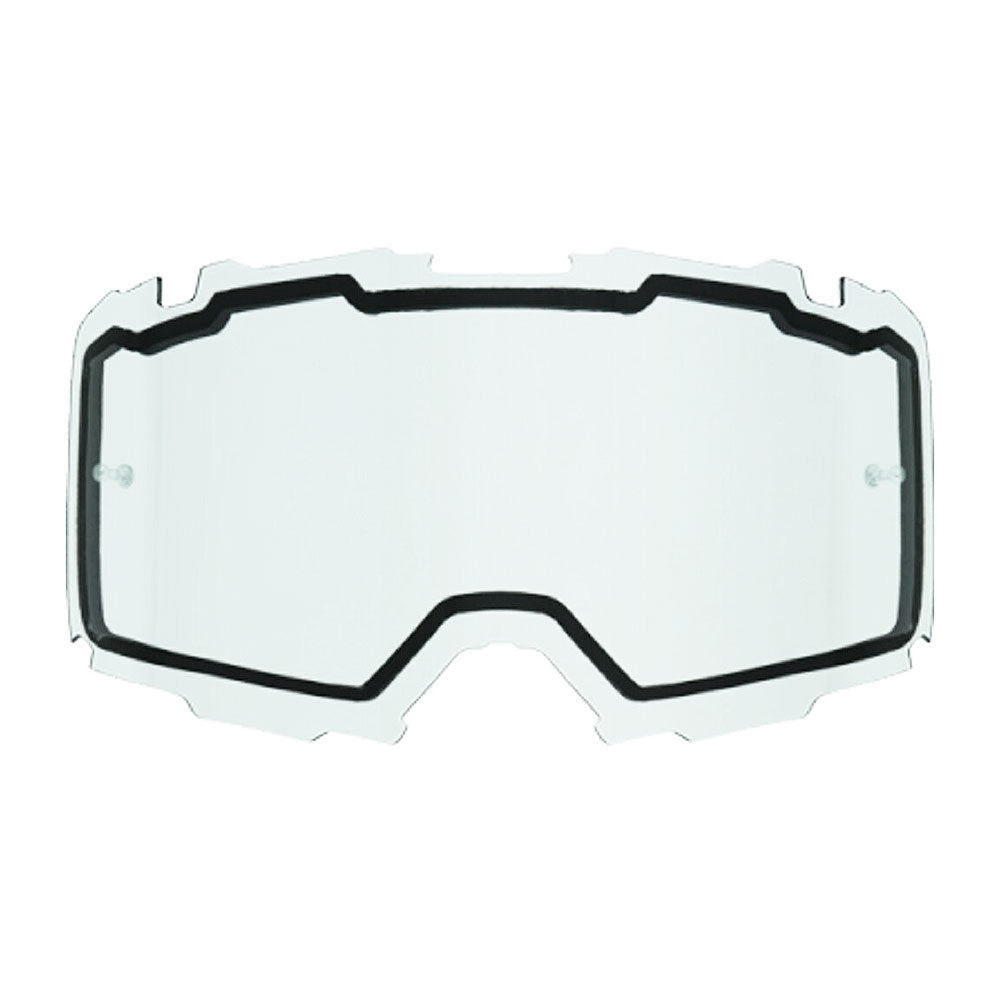 FXR Combat Dual Goggle Lens Clear With Post