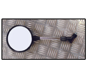 TS50X Chrome Round 8mm Mirror