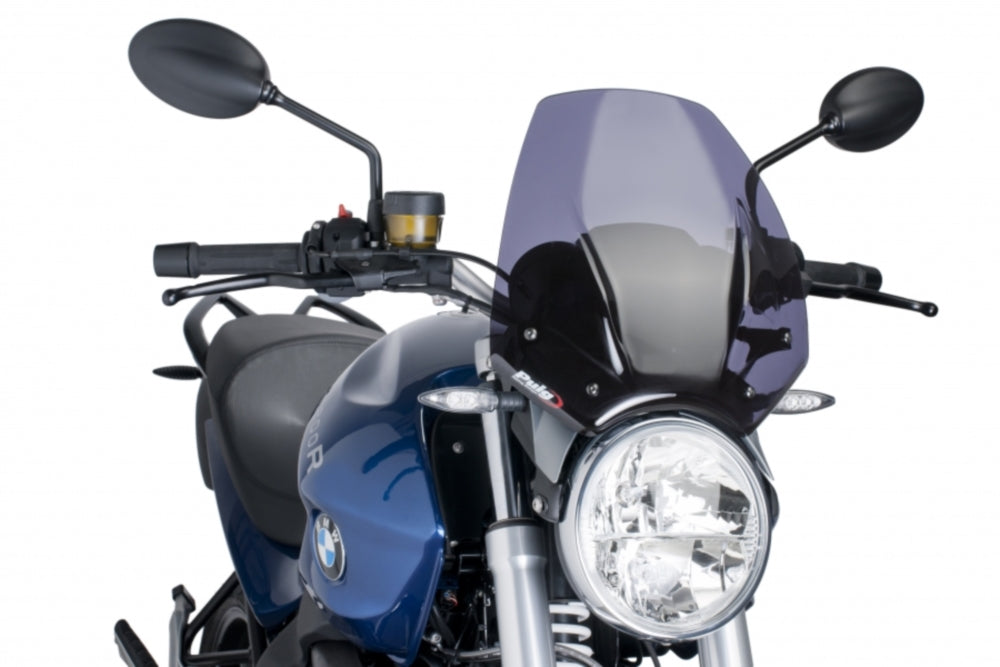 BMW R1200R 06-14 Puig New Gen Sport Screen Dark Tint