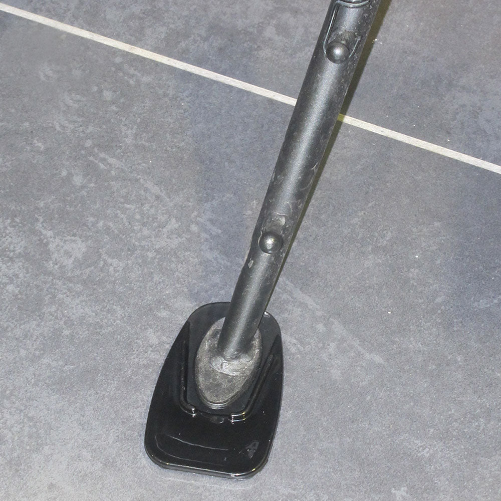 Plastic Side Stand Support Oblong Black