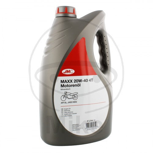 JMC 4T Mineral Oil 20w40 4 Litre