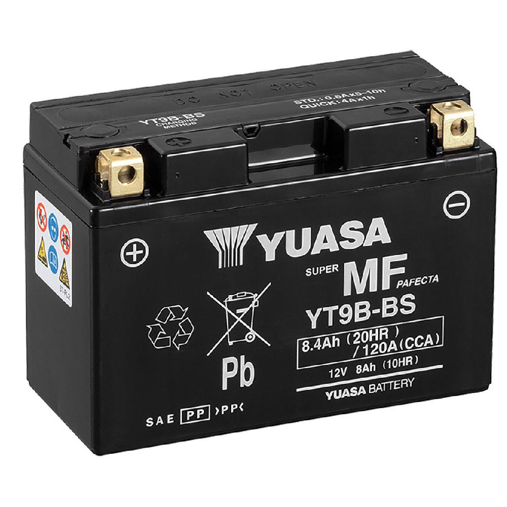 Yuasa YT9B-BS 12V Maintenance Free Battery