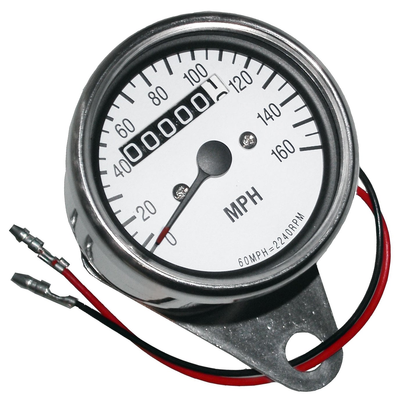 Mini Speedo 60mm White Face