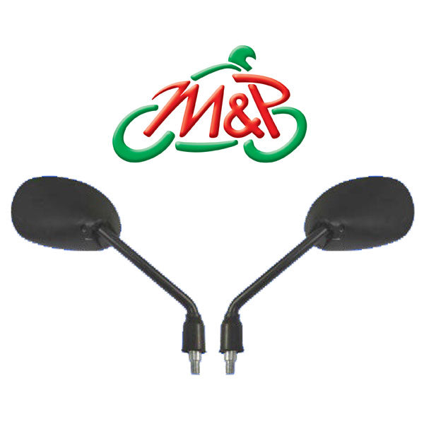 CBF125 09 10mm Mirrors Black Pair