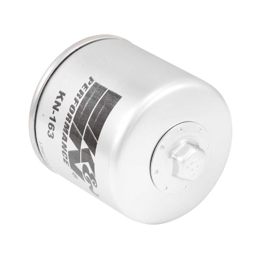 KN-163 K&N Oil Filter Cannister Chrome