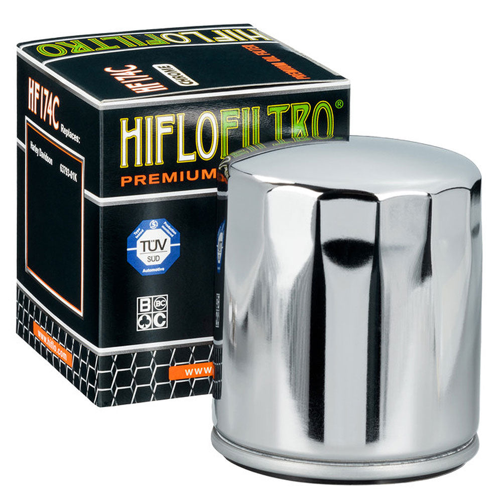 HF174C Oil Filter Cannister Chrome