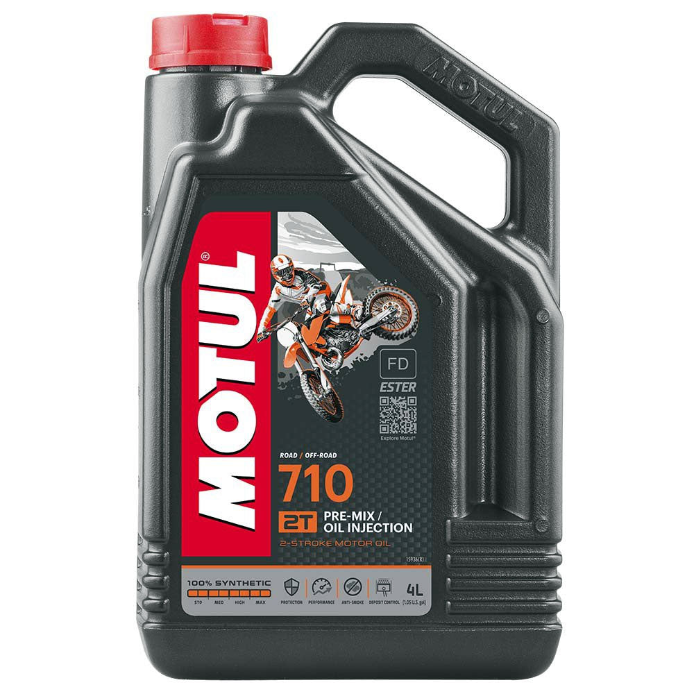 Motul 710 2T Fully Synthetic Engine Oiline Oil 4 Litre