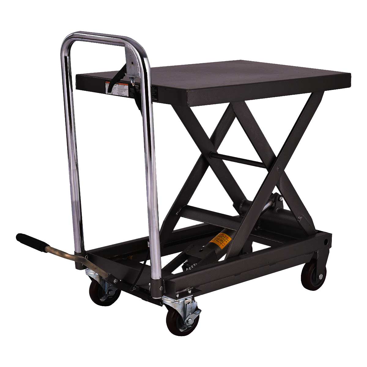 TP05001 Lift Table Red Hydraulic Lift Bed Table 1000lbs Capacity