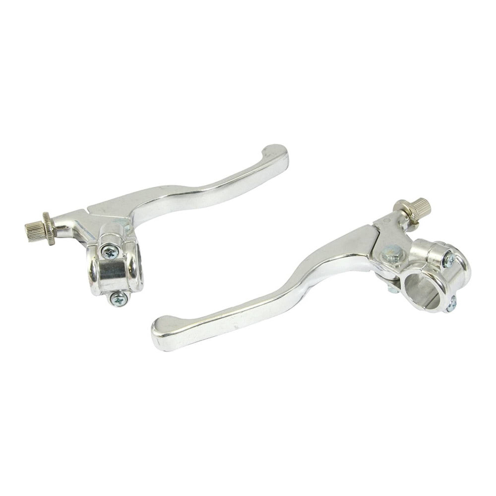 Bike It Lever Assembly Universal Short Chrome