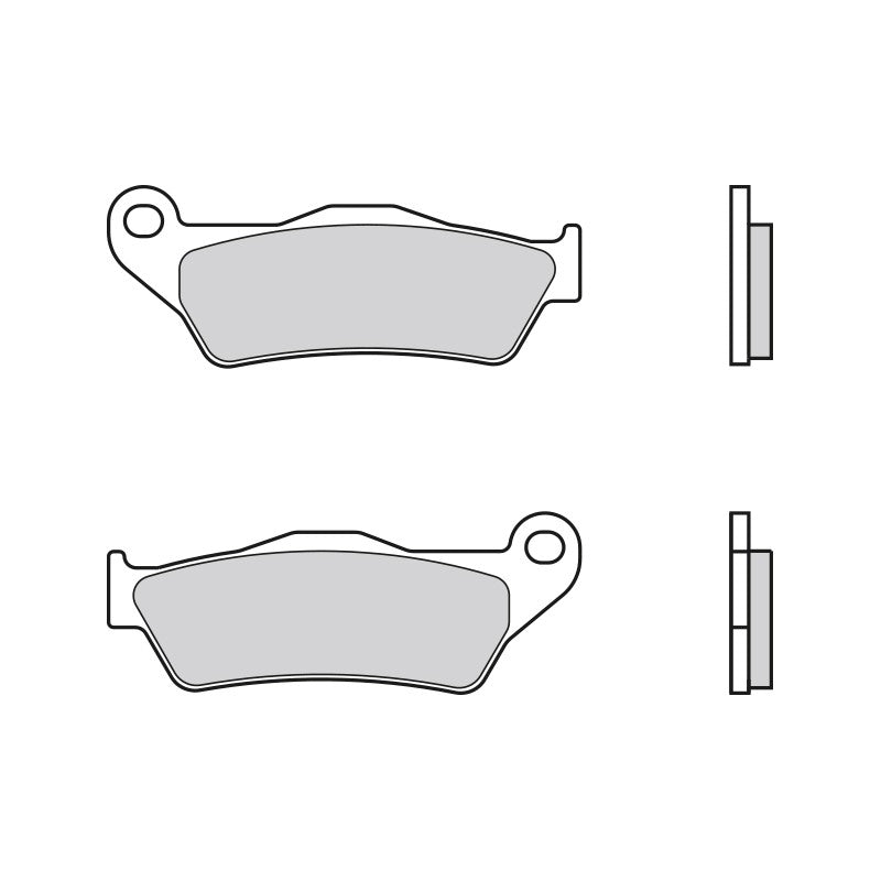 07BB04.SD Brembo SD Off Road Sintered Rear Brake Pads