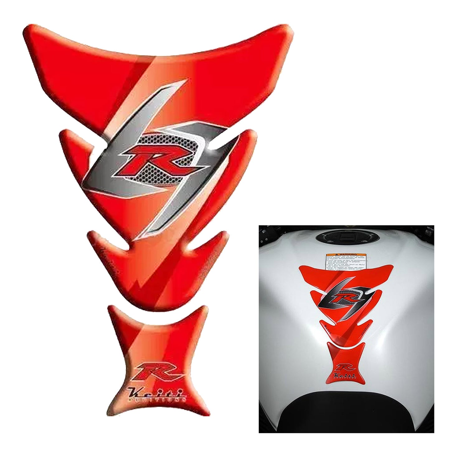 Keiti Suzuki R Tank Pad Red