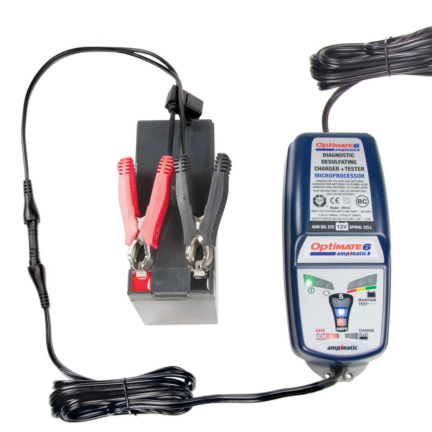 OptiMate 6 12V Battery Charger / Optimiser