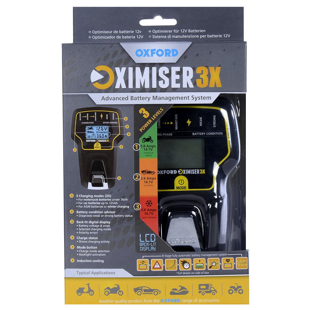 Oxford Maximiser 3800 Batt Charger
