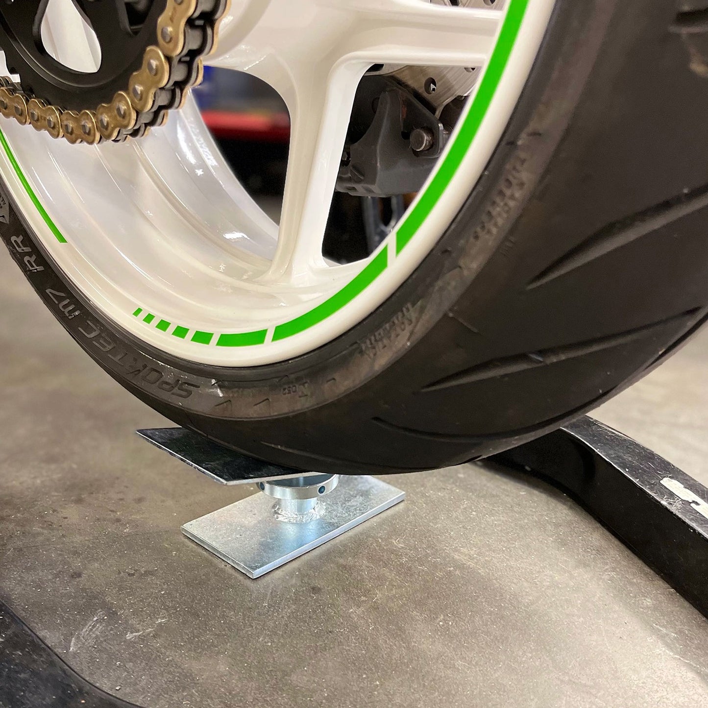 Paddock Stand Wheel Support Buddy
