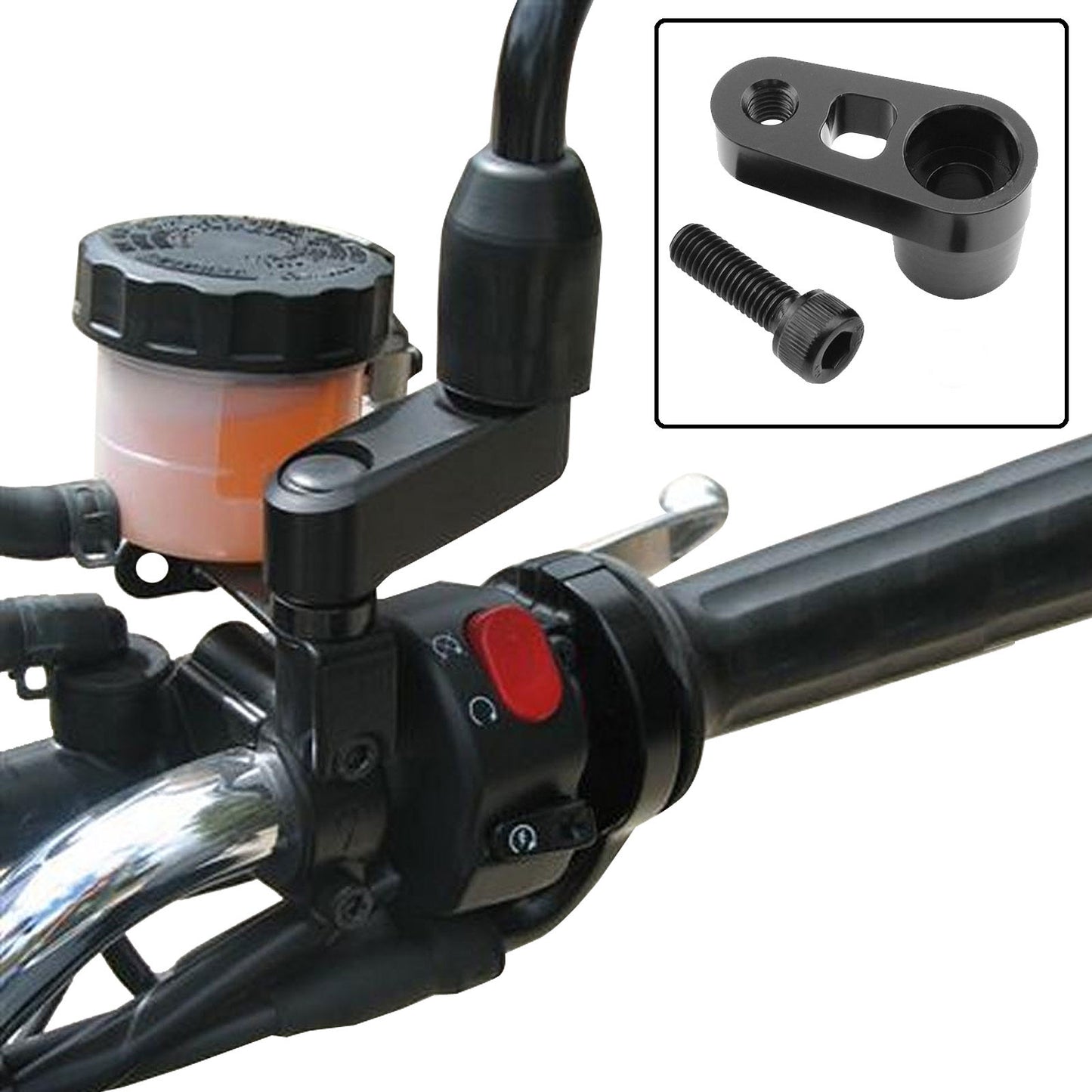 40mm Mirror Extender 10mm Left Hand Thread