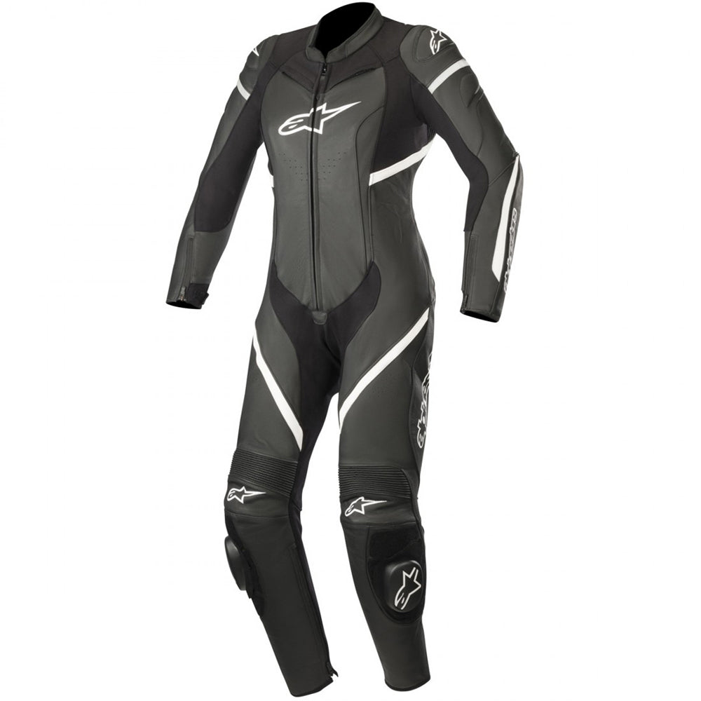Alpinestars Stella Kira 1 Piece Leather Suit Black White