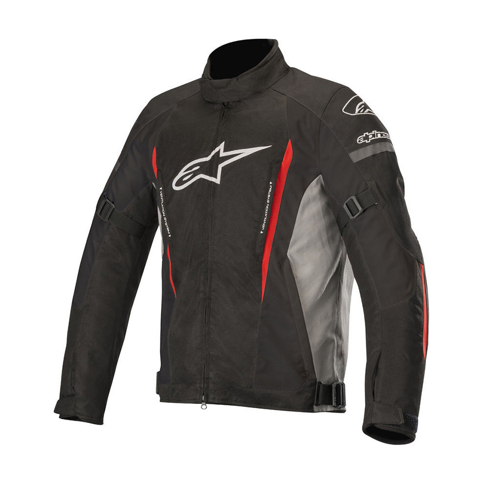 Alpinestars Gunner V2 Waterproof Jacket Black Grey Red