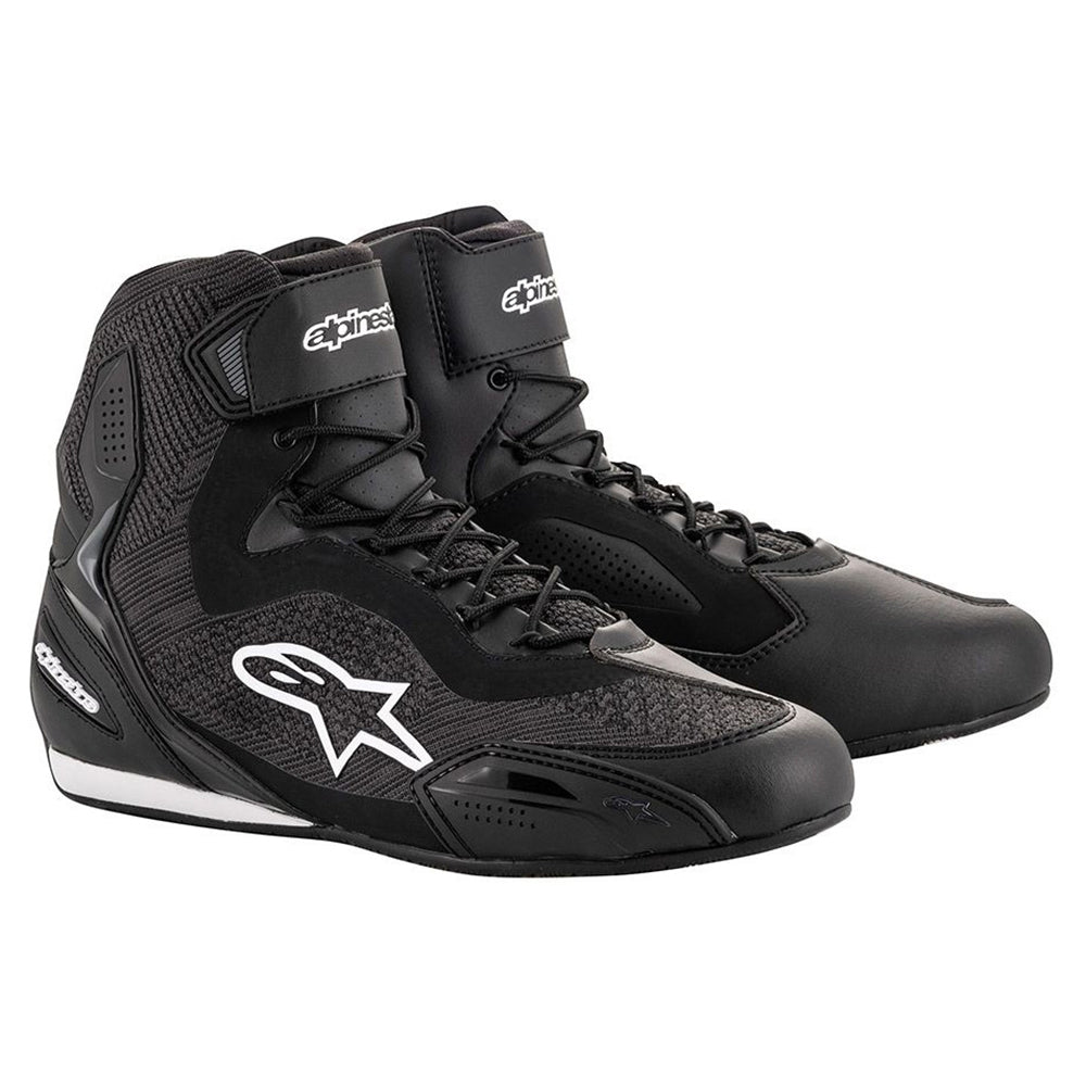 Alpinestars Faster 3 Rideknit Shoes Black White