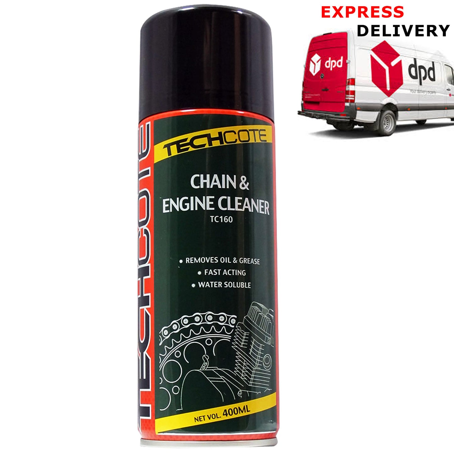 Tech Cote Chain/Engine Cleaner 400ml
