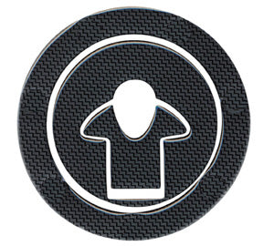 Kawasaki -99 Carbon Look Fuel Cap Cover