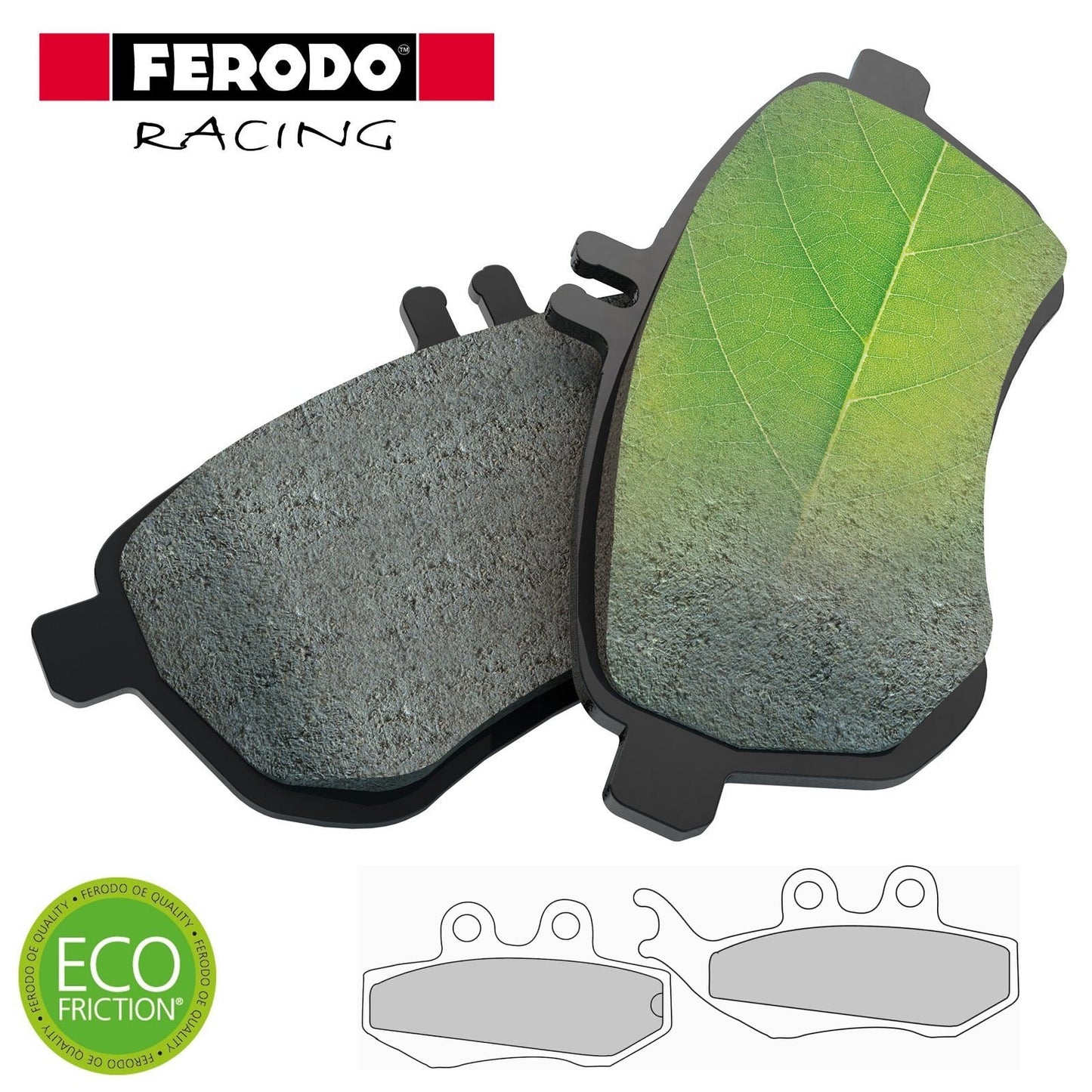 FDB677EF Ferodo Eco Friction Pads