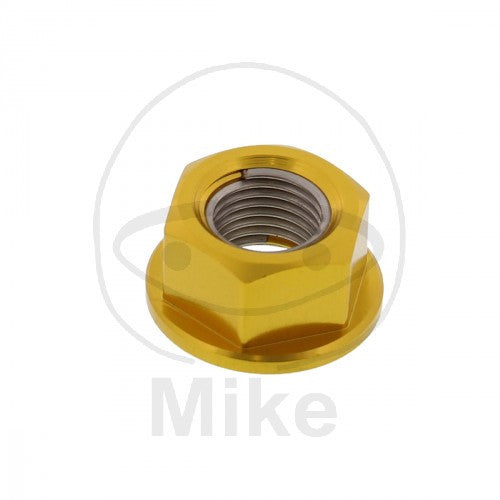 M12x1.25mm Gold Alloy Sprocket Nut
