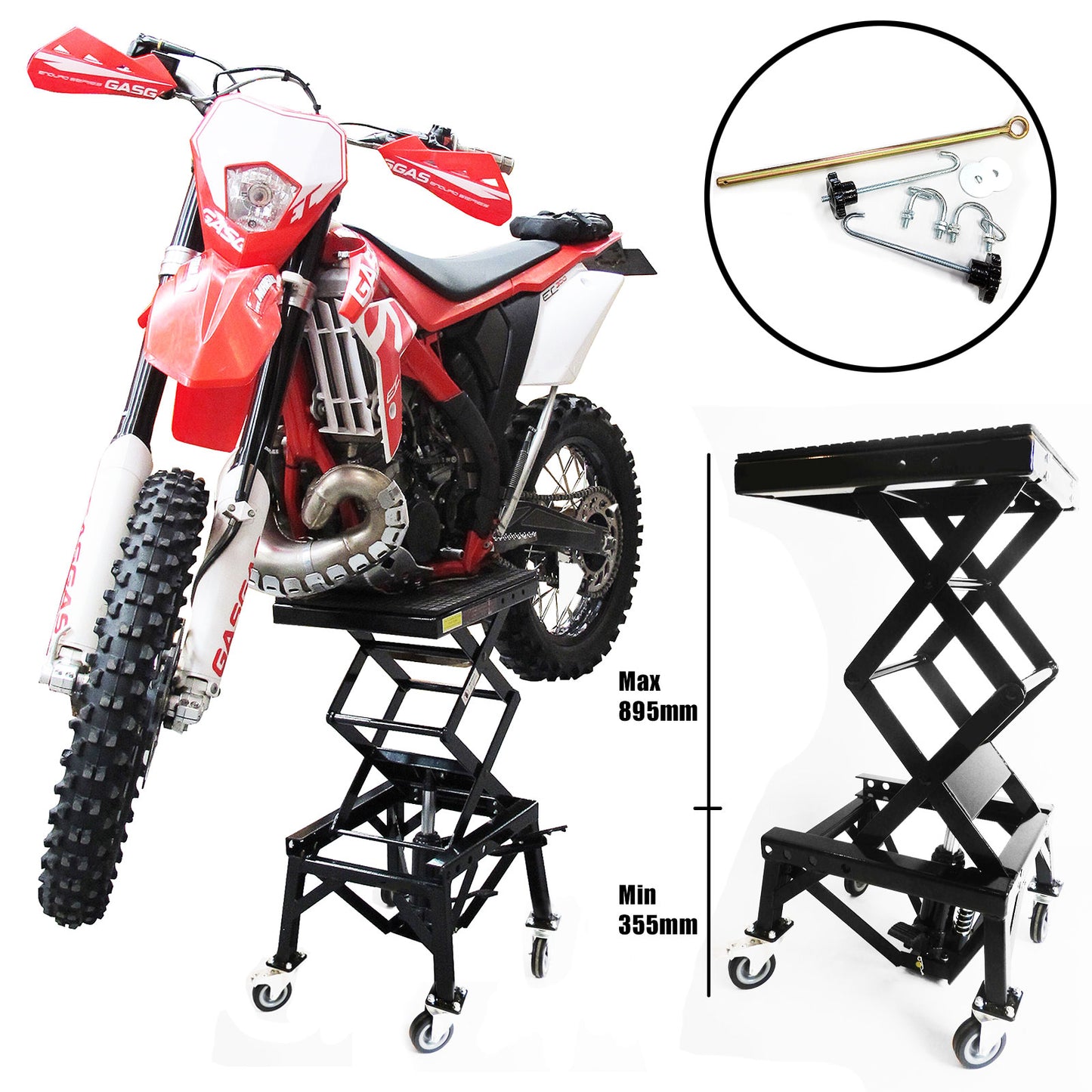 Movable MX Hydraulic Scissor Lift Table