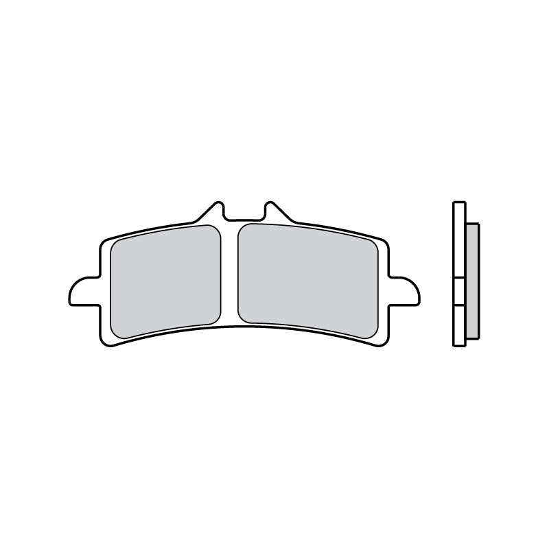 07BB37.RC Brembo RC Carbon Ceramic Front Brake Pads